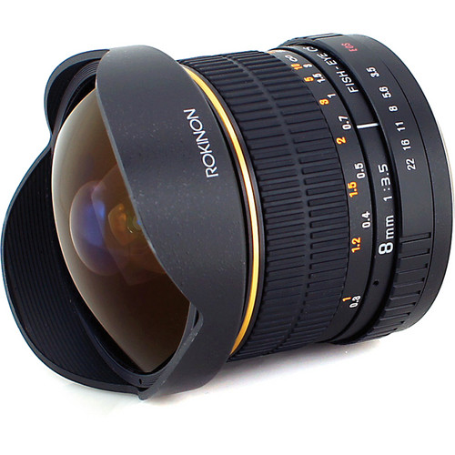Rokinon 8mm Fisheye lens