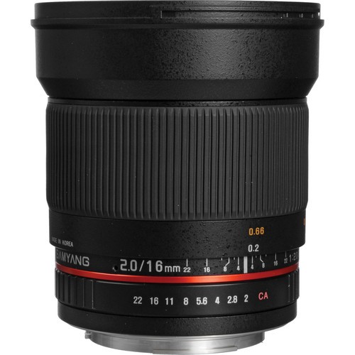 Samyang 16mm f/2.0 ED AS UMC CS Lens for Canon-1708