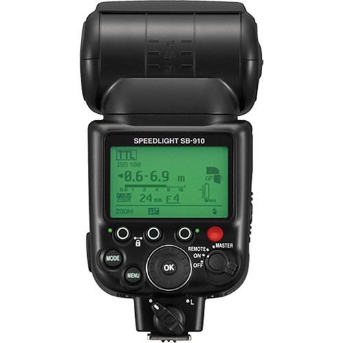 Nikon SB-910 AF Speedlight i-TTL Shoe Mount Flash-1827