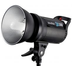Godox DE-300 Compact Studio Flash Strobe Light (Single)