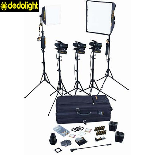 Dedolight SPS5E 5 Light Portable Lighting Kit (230V)-2614
