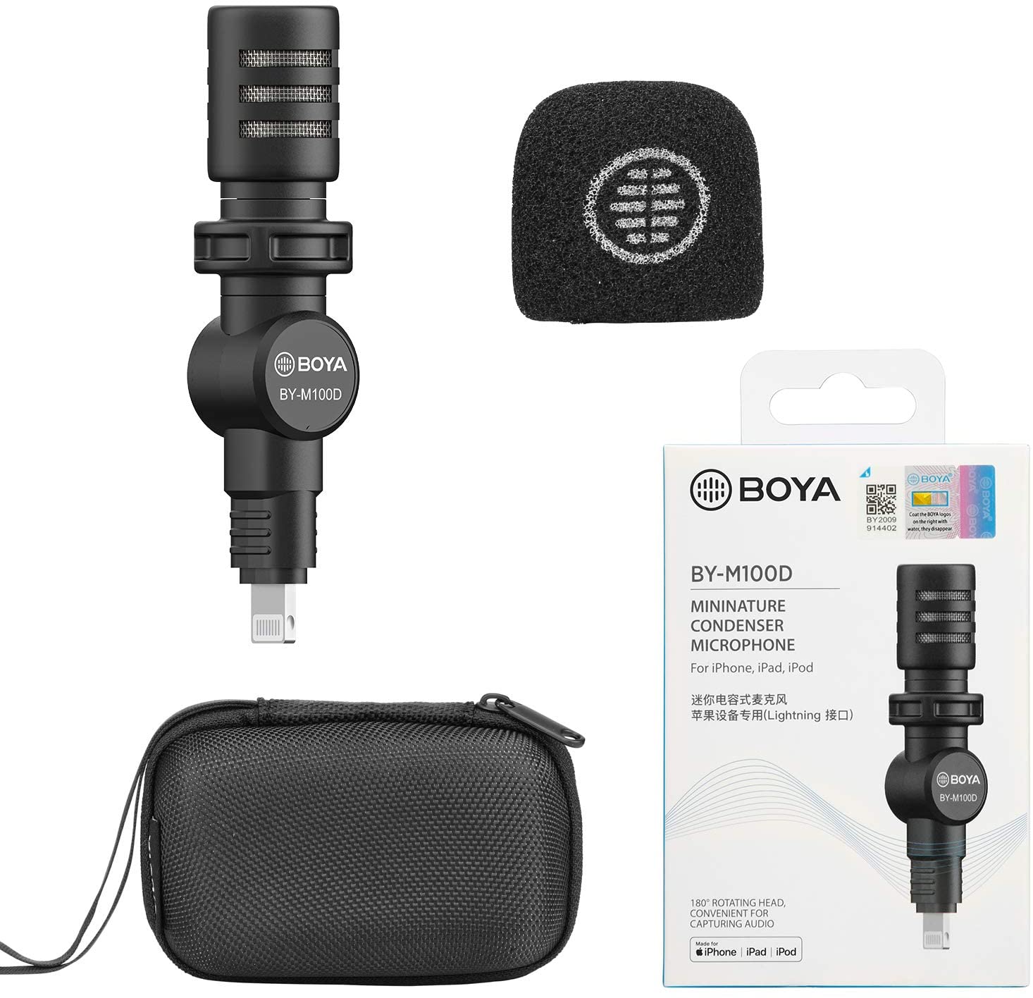 BOYA BY-M100D Mic For Iphone