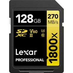 Lexar 128GB 1800X SD Card