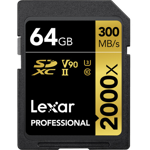 Lexar 64GB 2000x SD Card in Pakistan
