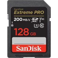 SanDisk 128GB 200MBS Extreme PRO Memory Card