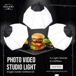 Product Photography light setup