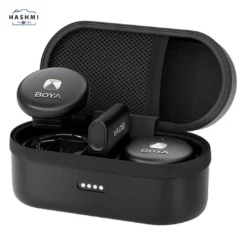 BOYA OMIC-D 2-Person Wireless Microphone System with Lightning Connector for iOS Devices (Black) Price in Pakistan - Hashmi Photos PK