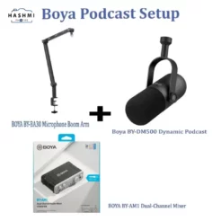 Boya BY-DM500 Dynamic Podcast Mic Setup Price in Pakistan - Hashmi Photos PK
