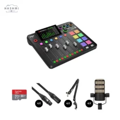 Professional Podcast Setup Kit and Equipment Bundle for 4 Persons Price in Pakistan - Hashmi Photos