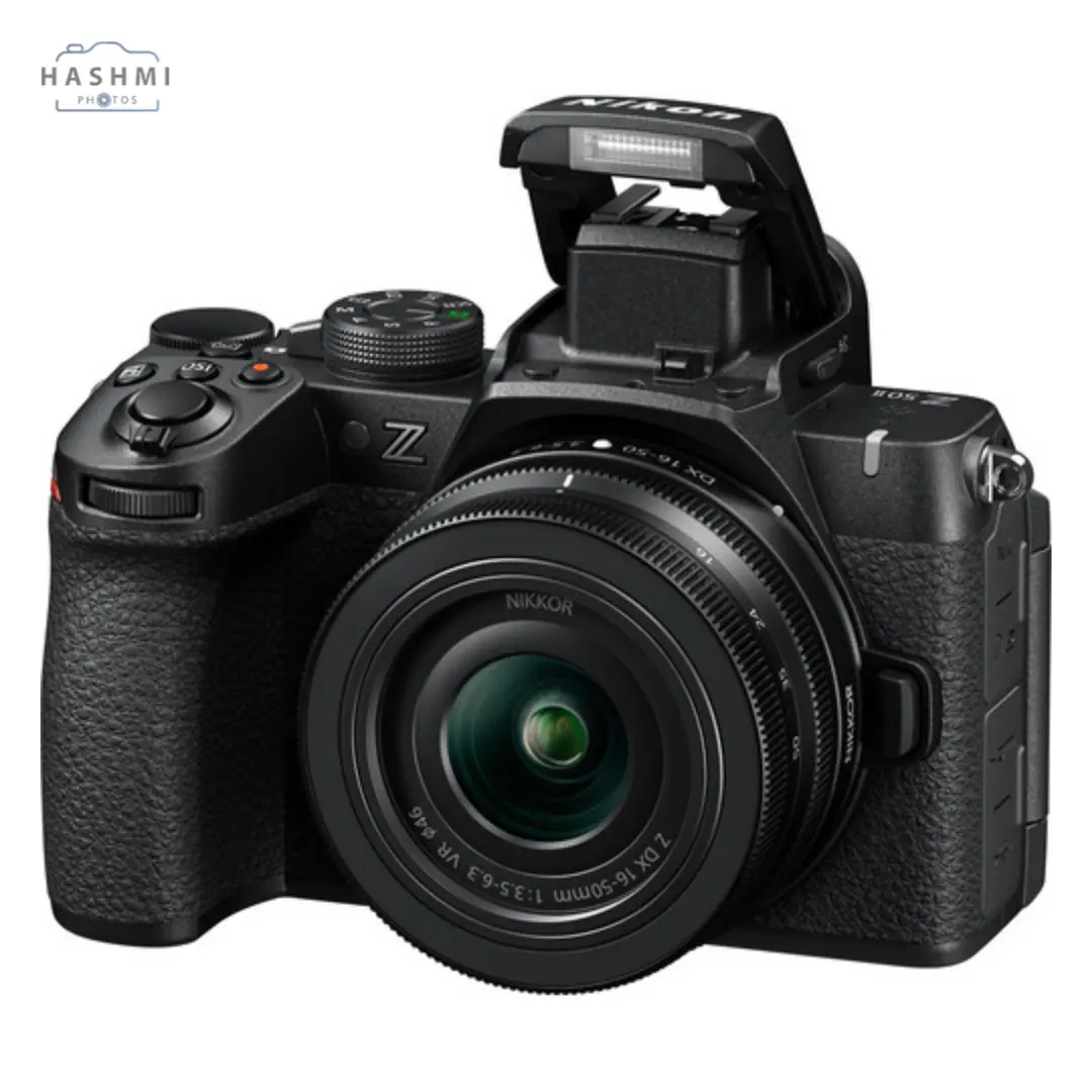 Nikon Z50 II Mirrorless Camera with 16-50mm Lens NIKKOR Z DX 16-50mm f_3.5-6.3 VR Lens Bright OLED Electronic Viewfinder - Price in Pakistan - Hashmi Photos