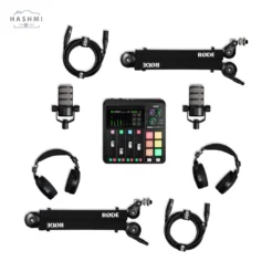 Professional-Grade Duo Podcast Setup _ Two-person Podcasting Kit - Hashmi Photos