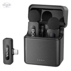 BOYA BY-V30 2-Person Wireless Microphone System with USB-C Connector for Mobile Devices (2.4 GHz) Price In Pakistan - Hashmi Photos