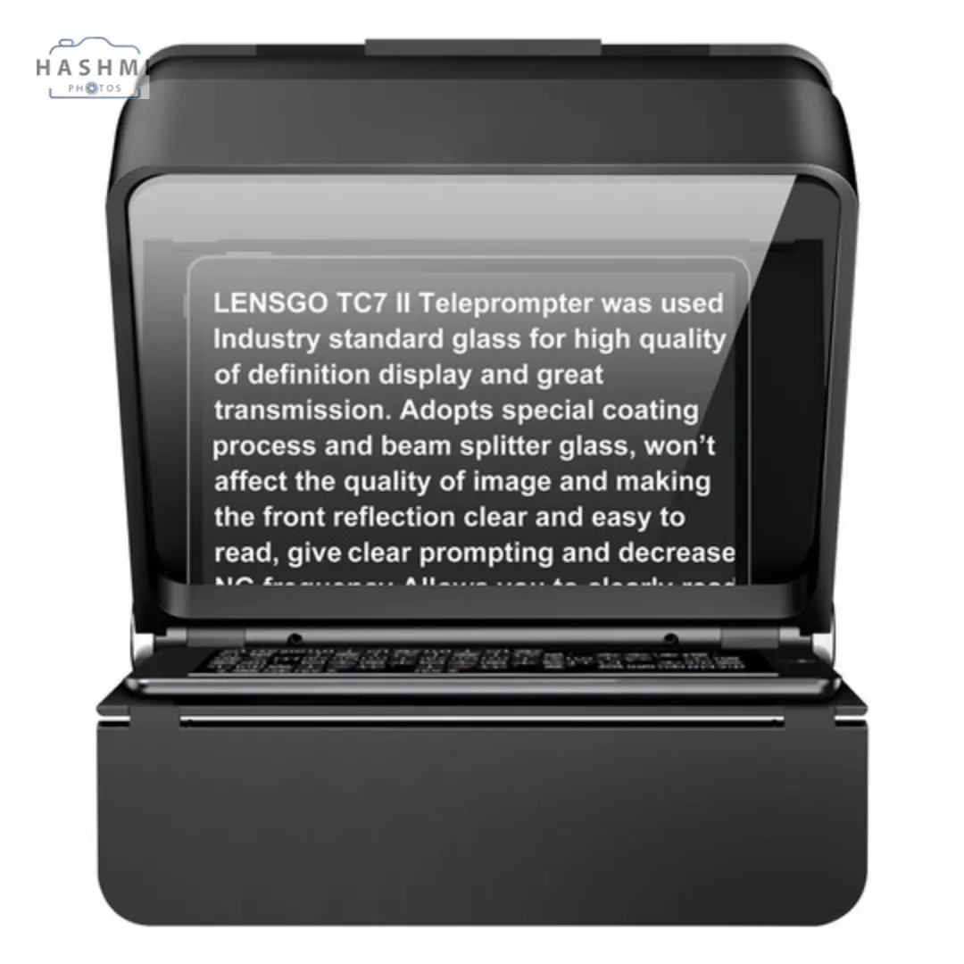 LENSGO TC7 II Portable Teleprompter for Cameras