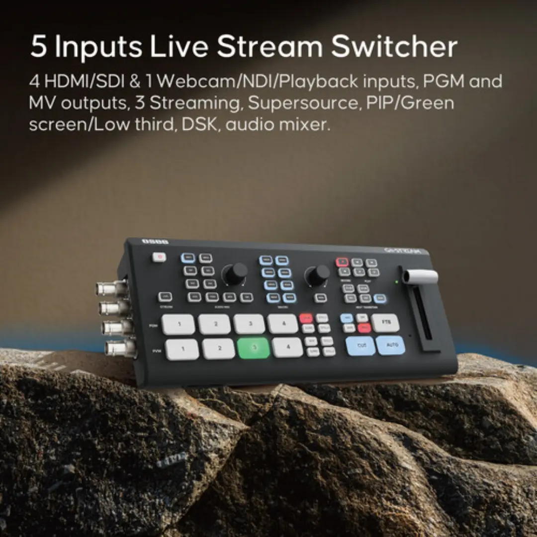 OSEE GoStream Duet live streaming video mixer