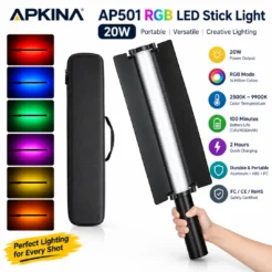 APKINA AP501 RGB LED Stick Light 20W Price in Pakistan - Hashmi Photos