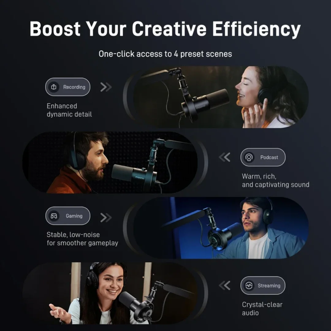 Maono Podcast Microphone