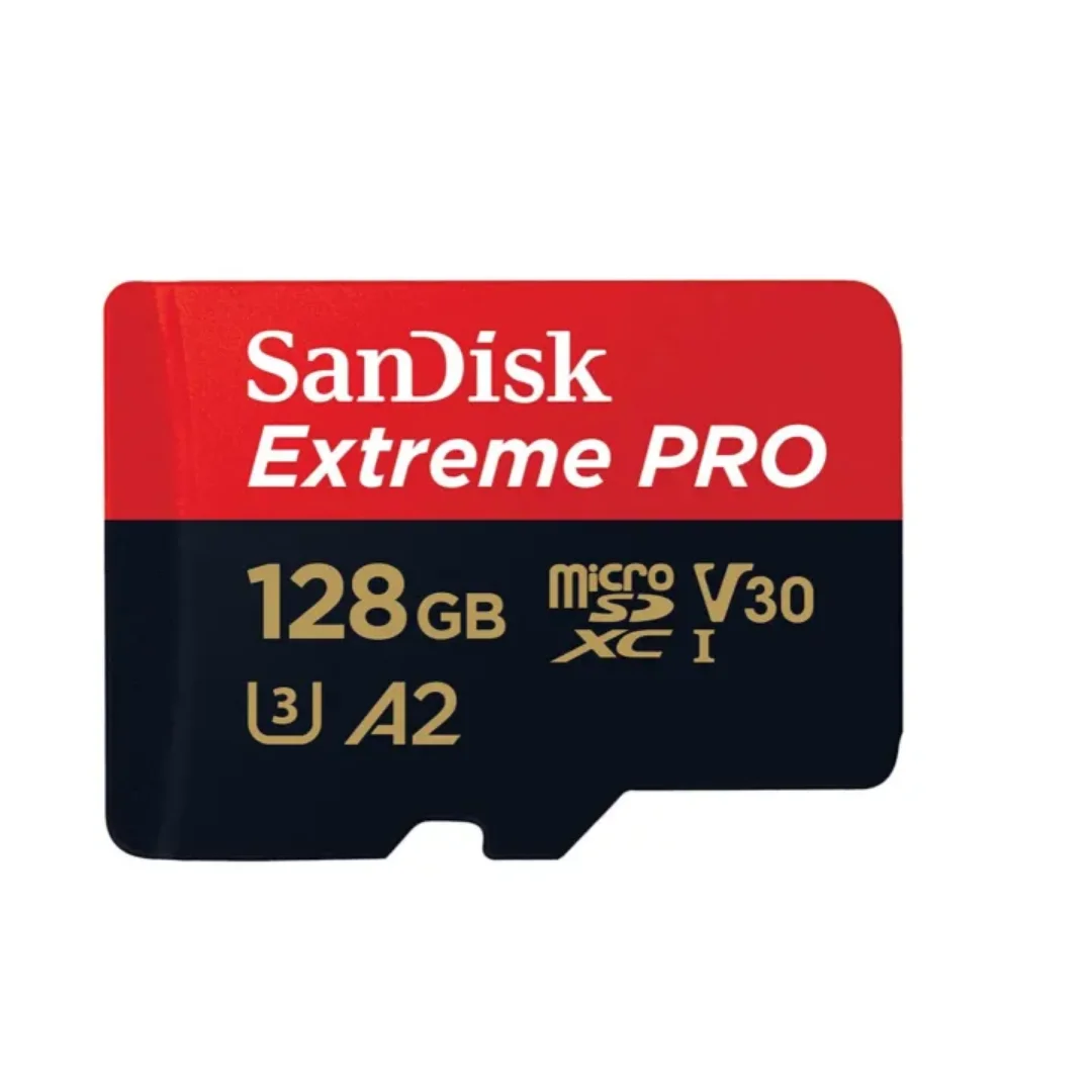 SanDisk Extreme PRO 128GB SDXC Card Front