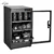 ANDBON AD-80S Digital Display Dry Cabinet Black – 80 Liters Capacity