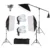 Three Point Softbox Lighting Setup
